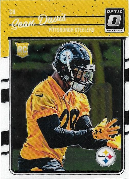 Sean Davis 2016 Donruss Optic Rookie #138 Pittsburgh Steelers Football Card