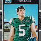 Christian Hackenberg 2016 Donruss Optic Rookie Red & Yellow #158 New York Jets Football Card