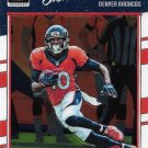 Emmanuel Sanders 2016 Donruss Optic #31 Denver Broncos Football Card
