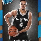 Derrick White 2017-18 Donruss Rookie #172 San Antonio Spurs Basketball Card