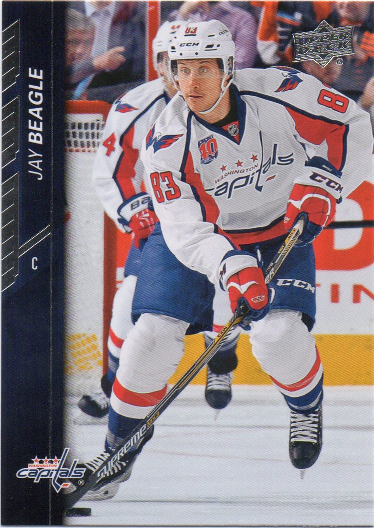 Jay Beagle 2015-16 Upper Deck #191 Washington Capitals Hockey Card