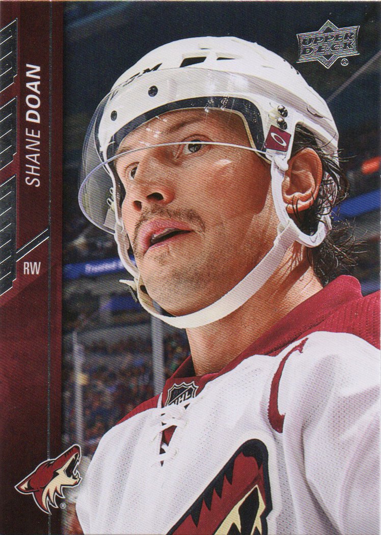 Shane Doan 2015-16 Upper Deck #13 Arizona Coyotes Hockey Card