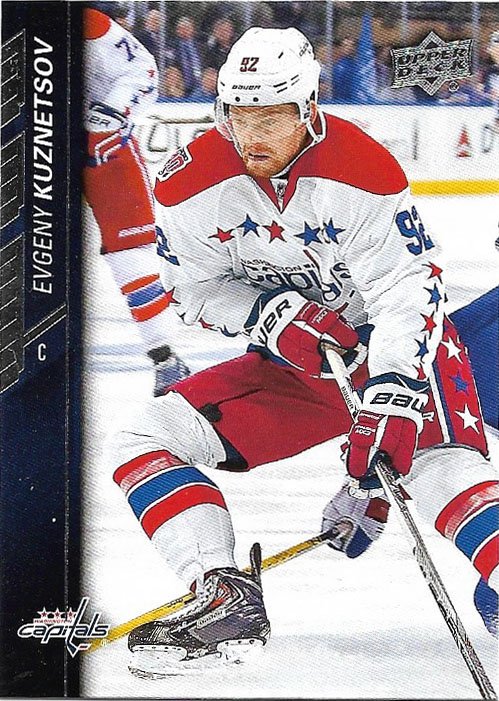 Evgeny Kuznetsov 2015-16 Upper Deck #187 Washington Capitals Hockey Card