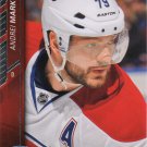 Andrei Markov 2015-16 Upper Deck #95 Montreal Canadiens Hockey Card