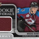 Mikko Rantanen 2015-16 Upper Deck Rookie Materials Relic #RM-MR Colorado Avalanche Hockey Card