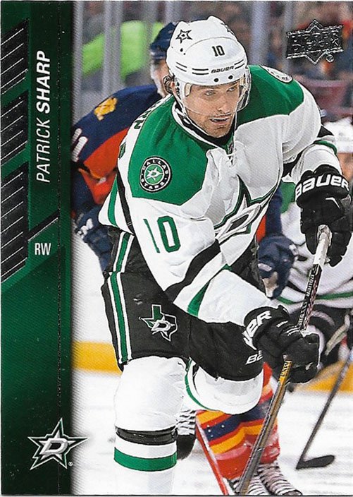 Patrick Sharp 2015-16 Upper Deck #311 Dallas Stars Hockey Card