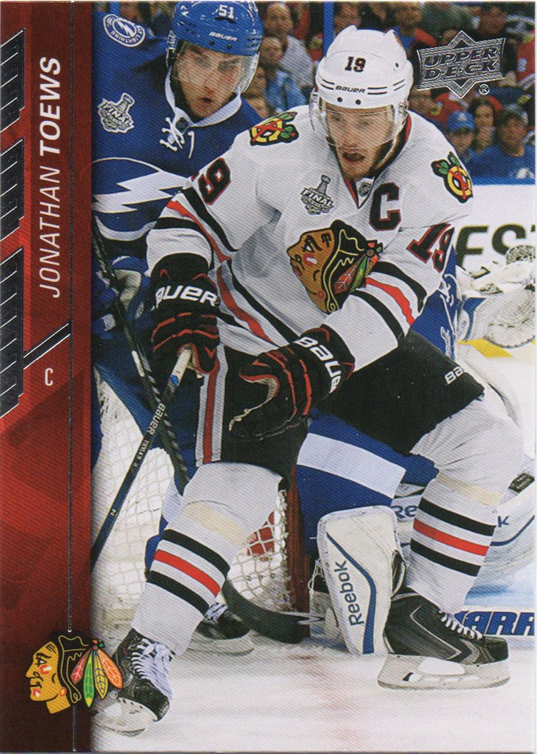 Jonathan Toews 2015-16 Upper Deck #44 Chicago Blackhawks Hockey Card