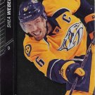 Shea Weber 2015-16 Upper Deck Silver Foil Board #110 Nashville Predators Hockey Card