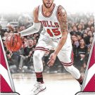 Denzel Valentine 2016-17 Panini Threads Rookie #180 Chicago Bulls Basketball Card
