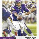 Teddy Bridgewater 2016 Panini Classics #92 Minnesota Vikings Football Card