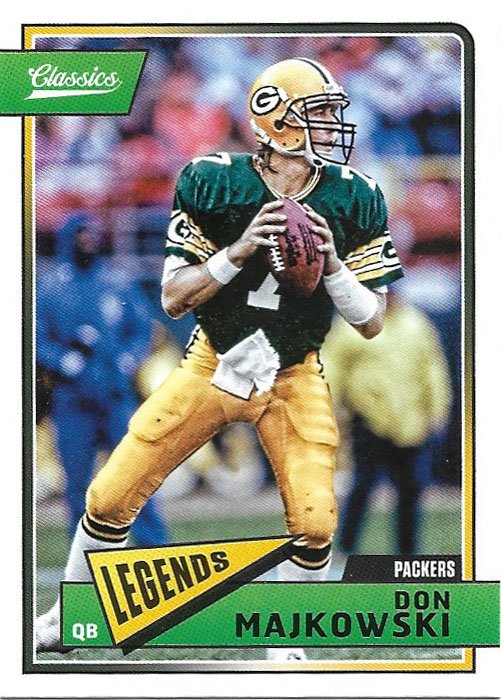 Don Majkowski 2018 Panini Classics #159 Green Bay Packers Football Card