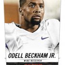 Odell Beckham Jr. 2014 Score Rookie #411 New York Giants Football Card