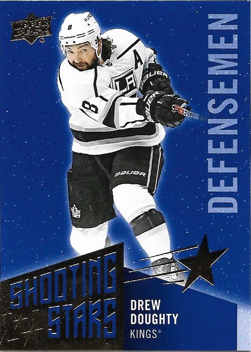 Drew Doughty 2018-19 Upper Deck Shining Stars Blue #SSD-9 Los Angeles Kings Hockey Card