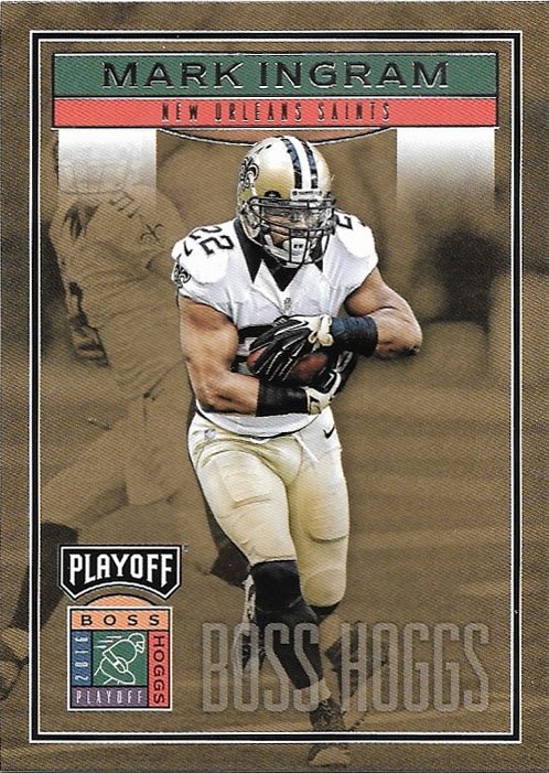Mark Ingram 2016 Panini Playoff Boss Hoggs #BH-MI New Orleans Saints Football Card