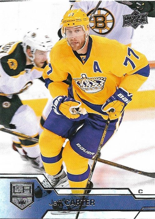 Jeff Carter 2016-17 Upper Deck #86 Los Angeles Kings Hockey Card