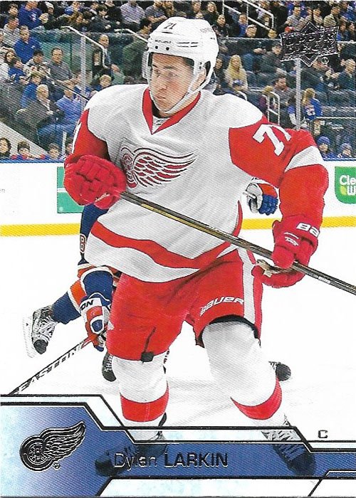 Dylan Larkin 2016-17 Upper Deck #66 Detroit Red Wings Hockey Card