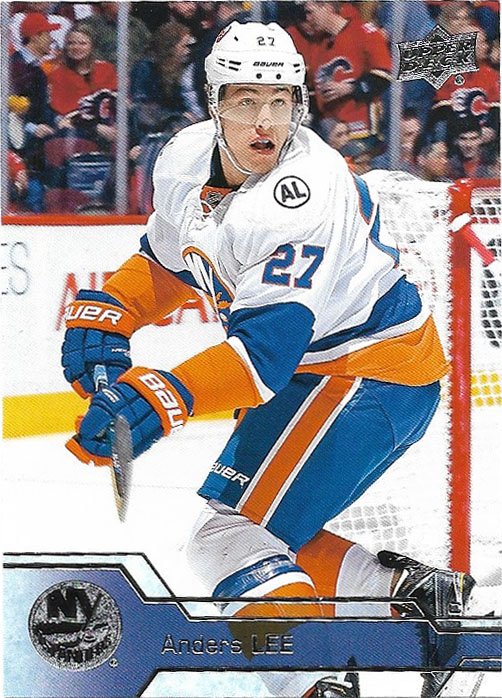 Anders Lee 2016-17 Upper Deck #117 New York Islanders Hockey Card