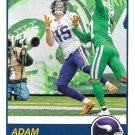 Adam Thielen 2019 Score #236 Minnesota Vikings Football Card
