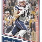 Rob Gronkowski 2017 Panini Classics #40 New England Patriots Football Card