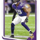 Anthony Barr 2018 Score #205 Minnesota Vikings Football Card Anthony Barr 2018 Score #205 Minnesota Vikings Football Card