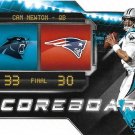 Cam Newton 2018 Score Scoreboard #5 Carolina Panthers Football Card