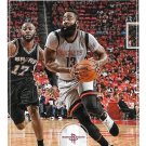 James Harden 2017-18 NBA Hoops #184 Houston Rockets Basketball Card
