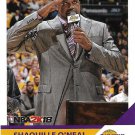 Shaquille O'Neal 2017-18 NBA Hoops 2K #10 Los Angeles Lakers Basketball Card
