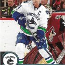 Henrik Sedin 2017-18 Upper Deck #177 Vancouver Canucks Hockey Card