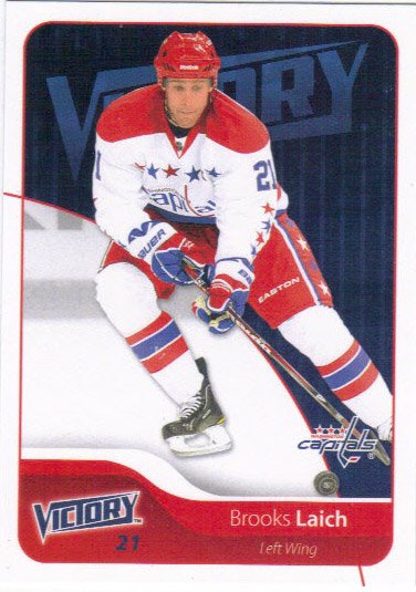 Brooks Laich 2011-12 Upper Deck Victory #191 Washington Capitals Hockey Card