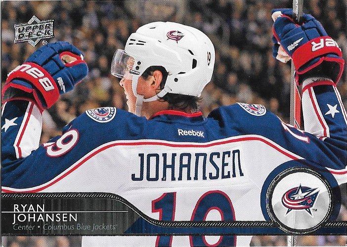 Ryan Johansen 2014-15 Upper Deck #52 Columbus Blue Jackets Hockey Card