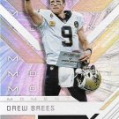 Drew Brees 2019 Score Epix Moment #EM-4 New Orleans Saints Football Card