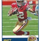 Matt Breida 2019 Score #306 San Francisco 49ers Football Card