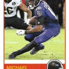 Michael Crabtree 2019 Score #85 Baltimore Ravens Football Card