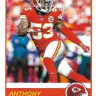 Anthony Hitchens 2019 Score #8 Kansas City Chiefs Football Card