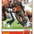 Duke Johnson Jr 2019 Score #105 Cleveland Browns Football Card