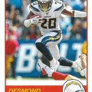 Desmond King 2019 Score #26 Los Angeles Chargers Football Card