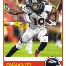 Emmanuel Sanders 2019 Score #14 Denver Broncos Football Card