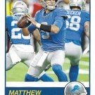 Matthew Stafford 2019 Score #213 Detroit Lions Football Card