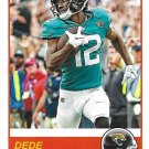 Dede Westbrook 2019 Score #64 Jacksonville Jaguars Football Card