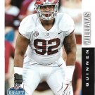 Quinnen Williams 2019 Score NFL Draft Rookie #DFT-8 Alabama Crimson Tide Football Card