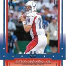Peyton Manning 2004 Score #335 Indianapolis Colts Football Card Peyton Manning 2004 Score #335 Indianapolis Colts Football Card