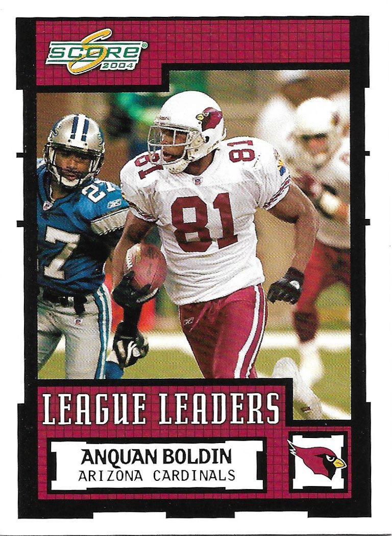 Anquan Boldin 2004 Score #357 Arizona Cardinals Football Card