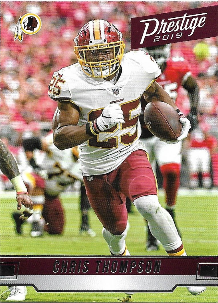 Chris Thompson 2019 Panini Prestige #117 Washington Redskins Football Card