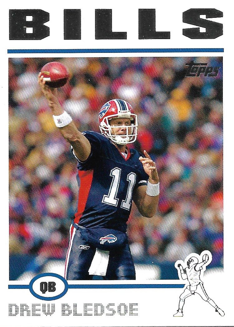 Drew Bledsoe 2004 Topps #266 Buffalo Bills Football Card