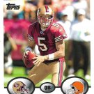 Jeff Garcia 2004 Topps #185 Cleveland Browns Football Card
