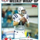 Peyton Manning 2004 Topps #294 Indianapolis Colts Football Card Peyton Manning 2004 Topps #294 Indianapolis Colts Football Card