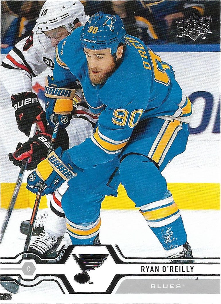 Ryan O'Reilly 2019-20 Upper Deck #117 St. Louis Blues Hockey Card