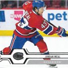 Jordan Weal 2019-20 Upper Deck #50 Montreal Canadiens Hockey Card