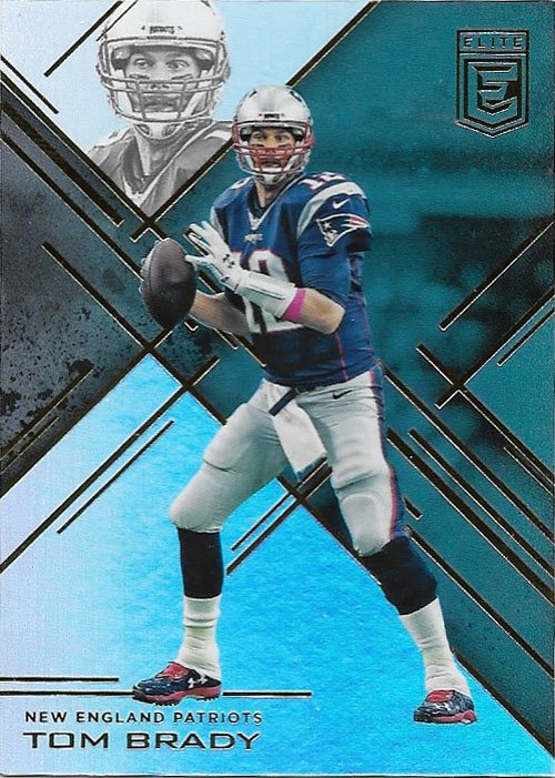 Tom Brady 2016 Donruss Elite #5 New England Patriots Football Card