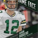 Aaron Rodgers 2016 Donruss Elite Game Face #GF-AR Green Bay Packers Football Card